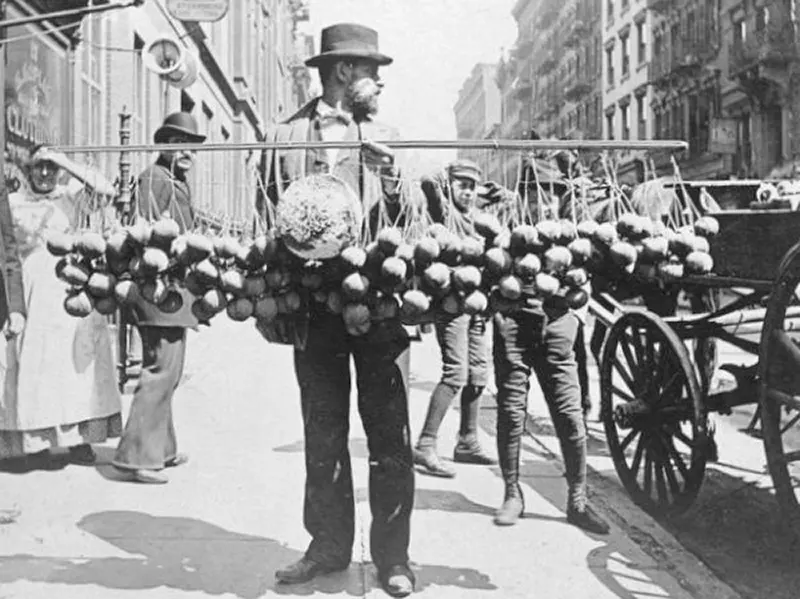 Vendedor de esponjas.