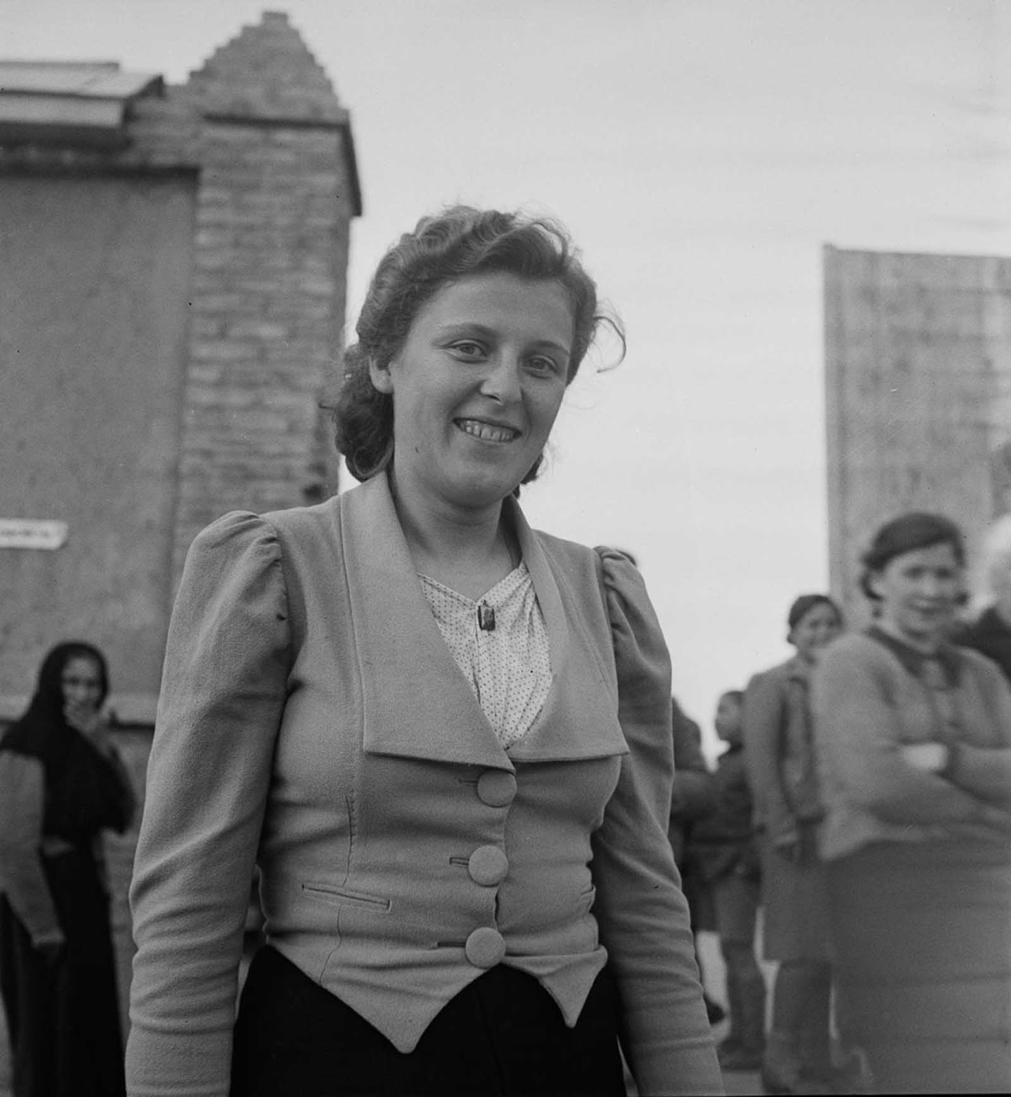 Uma mulher polonesa em Teerã.